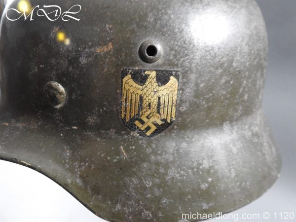German Kriegsmarine Double Decal Helmet - Image 13
