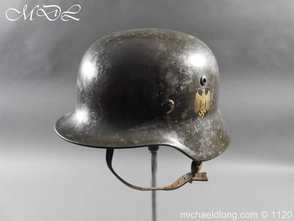 German Kriegsmarine Double Decal Helmet - Image 12