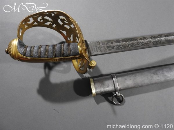 Victorian Royal Engineers Sword by Wilkinson - Dunlop Family - Image 29