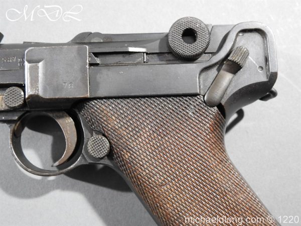 First World War Artillery Luger dated 1917 - Image 8