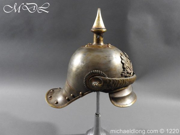 Prussian M1867 NCO Cuirassier Cavalry Helmet - Image 4