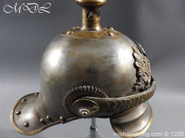 Prussian M1867 NCO Cuirassier Cavalry Helmet - Image 5