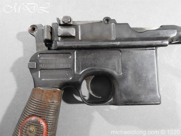 Mauser Contract Red 9 Semi-Automatic Pistol Deactivated - Image 3