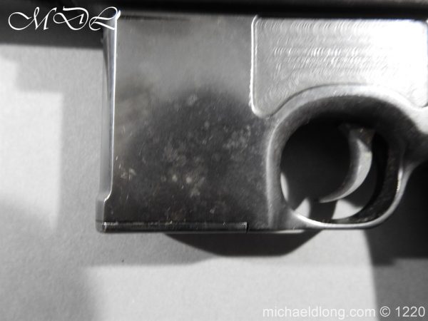 michaeldlong.com 15023 600x450 Mauser Contract Red 9 Semi Automatic Pistol Deactivated