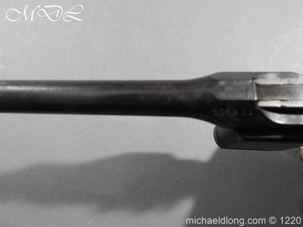 michaeldlong.com 15025 600x450 Mauser Contract Red 9 Semi Automatic Pistol Deactivated