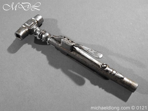 Northern European Wheellock Tool & Powder Measure - Image 10