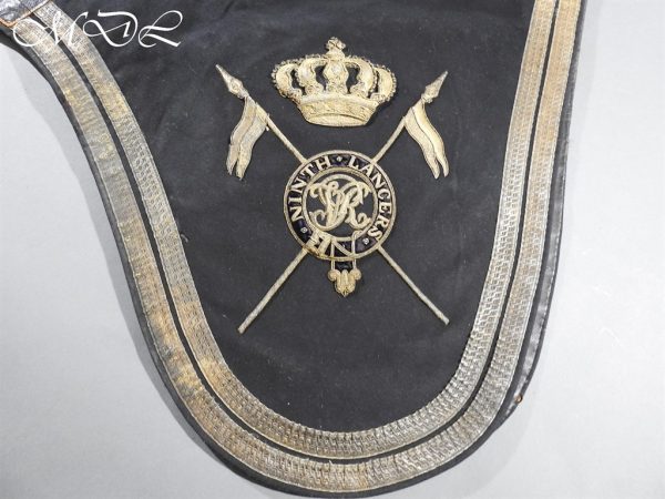 Victorian 9th Lancers Officer's Shabraque - Image 2
