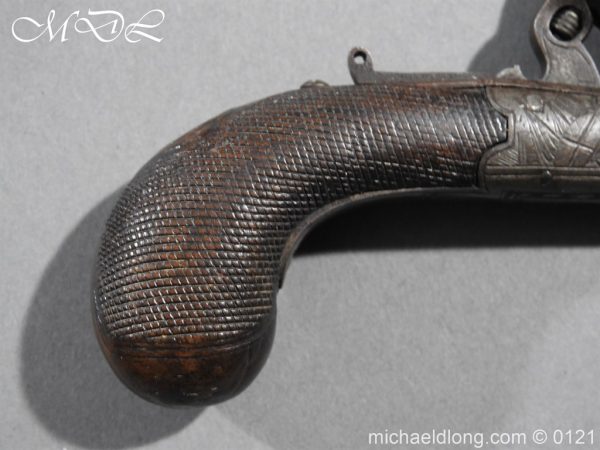 Flintlock Pocket Pistol by H. Nock - Image 2