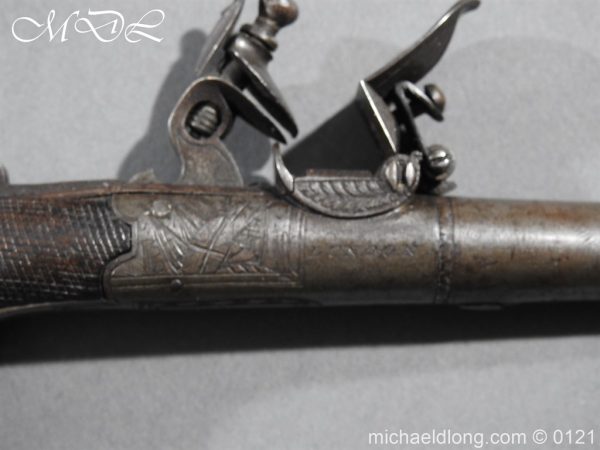 Flintlock Pocket Pistol by H. Nock - Image 3