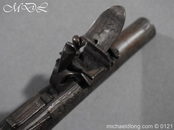 Flintlock Pocket Pistol by H. Nock - Image 12
