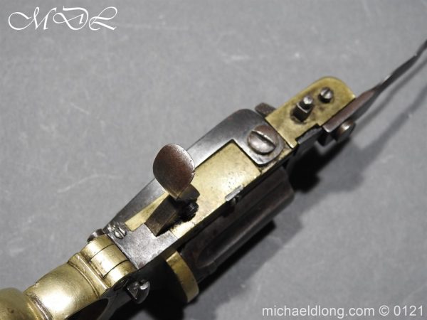 7mm Pinfire Dolne Apache Combination Pepperbox Pistol - Image 5