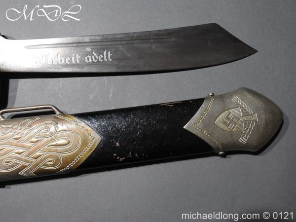 German RAD Dagger By Carl Julius Krebs - Image 20