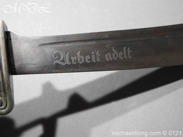German RAD Dagger By Carl Julius Krebs - Image 10