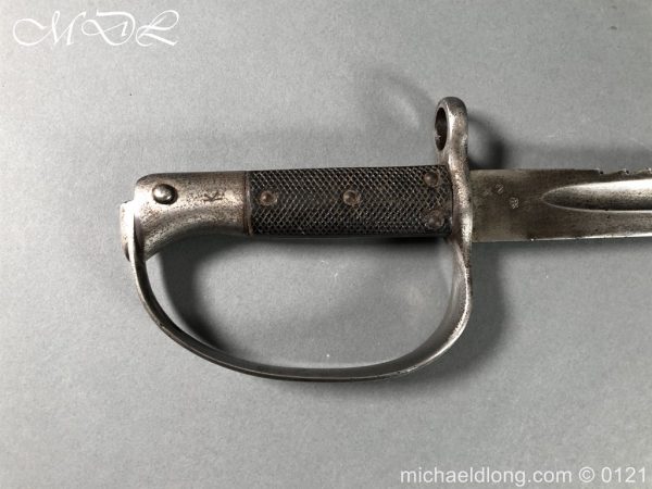 British 1879 Martini Henry Artillery Carbine Bayonet - Image 2