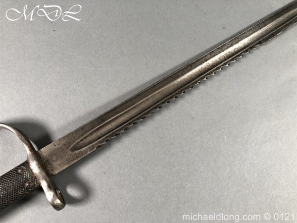 British 1879 Martini Henry Artillery Carbine Bayonet - Image 11