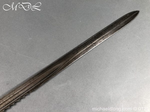British 1879 Martini Henry Artillery Carbine Bayonet - Image 10