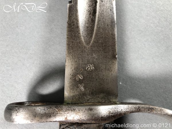 British 1879 Martini Henry Artillery Carbine Bayonet - Image 6