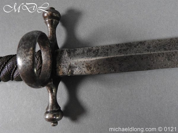 Left Handed Dagger - Main Gauche c1700 - Image 16