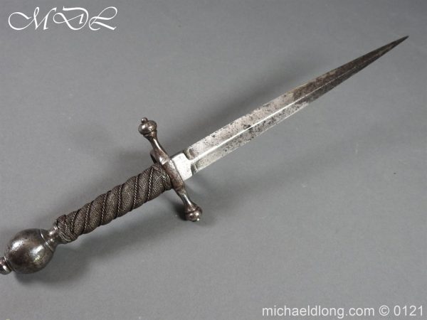 Left Handed Dagger - Main Gauche c1700 - Image 15