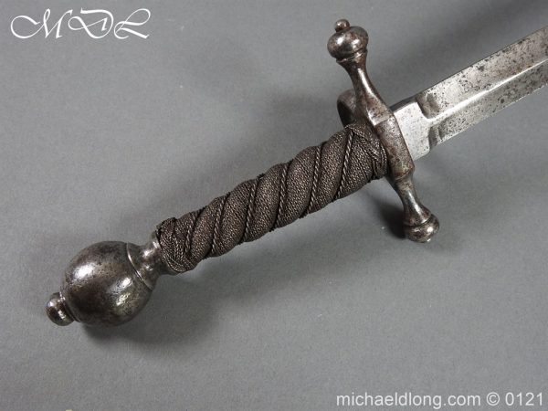 Left Handed Dagger - Main Gauche c1700 - Image 14