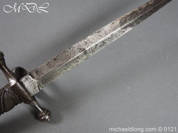 Left Handed Dagger - Main Gauche c1700 - Image 13