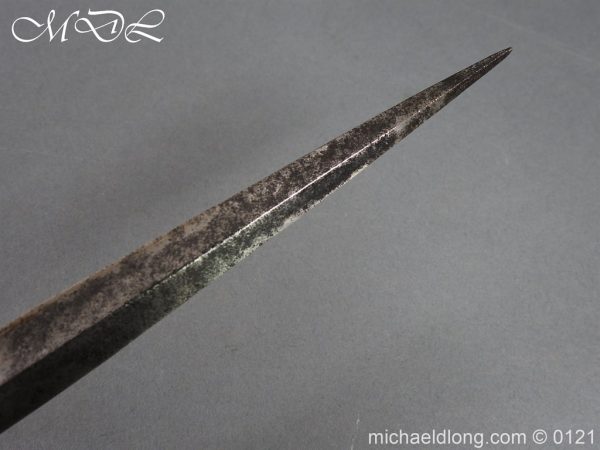 Left Handed Dagger - Main Gauche c1700 - Image 12