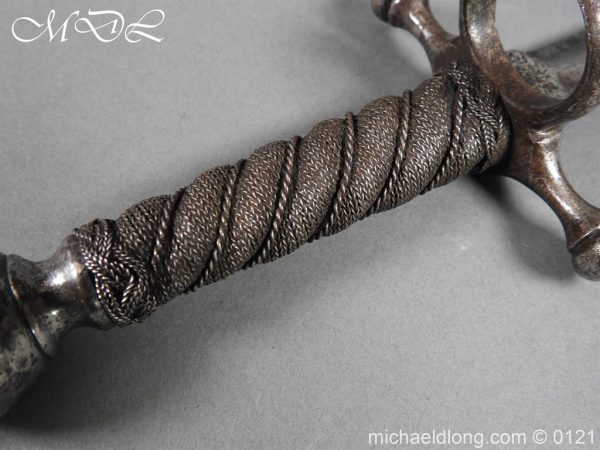 Left Handed Dagger - Main Gauche c1700 - Image 9