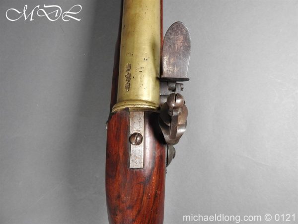 michaeldlong.com 15568 600x450 British Georgian Flintlock Heavy Musketoon