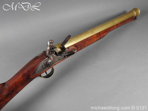 British Georgian Flintlock Heavy Musketoon - Image 3