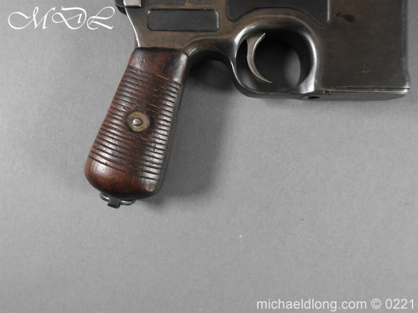 Deactivated WWI Mauser C96 Pistol - Image 2