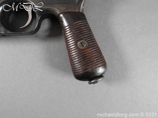 Deactivated WWI Mauser C96 Pistol - Image 8