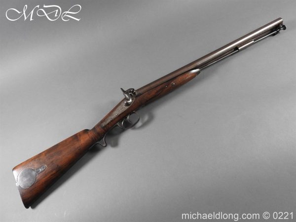 michaeldlong.com 15840 600x450 British Swinburn Double Barralled Smoothbore Carbine