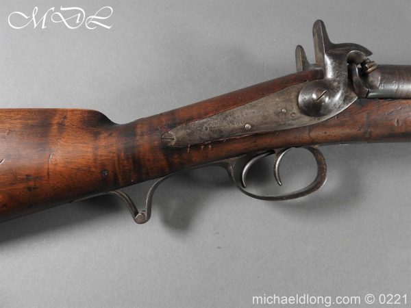 British Swinburn Double Barralled Smoothbore Carbine - Image 3