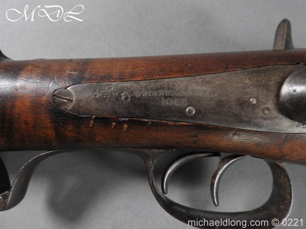 michaeldlong.com 15843 600x450 British Swinburn Double Barralled Smoothbore Carbine