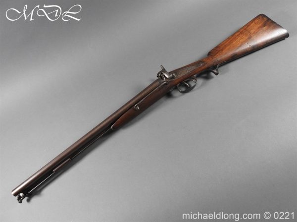michaeldlong.com 15850 600x450 British Swinburn Double Barralled Smoothbore Carbine