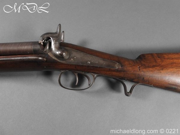 British Swinburn Double Barralled Smoothbore Carbine - Image 13