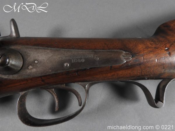 British Swinburn Double Barralled Smoothbore Carbine - Image 14