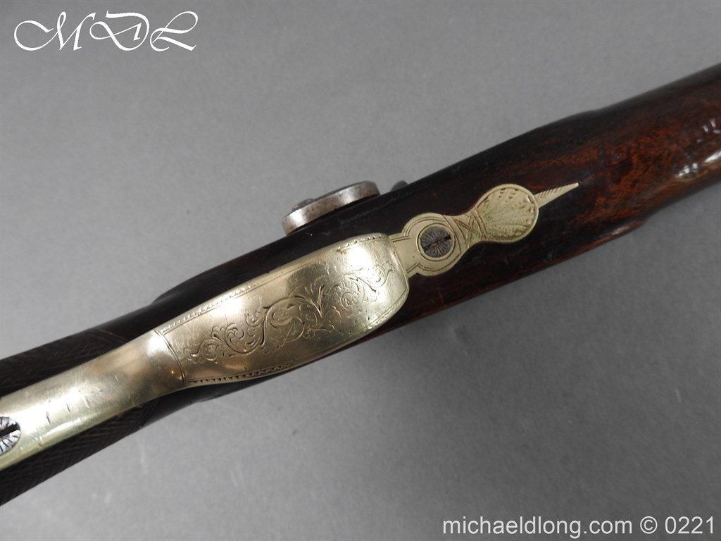 British Percussion Pistol c 1864 by R Garden - Scinde Horse - Image 15