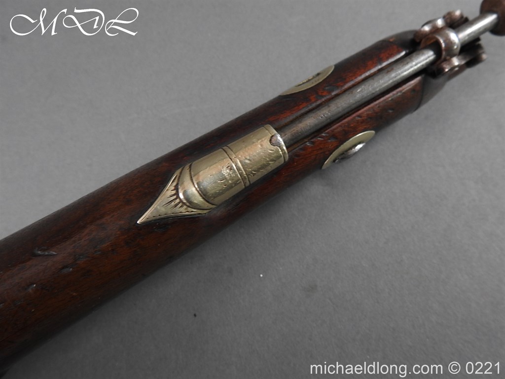 British Percussion Pistol c 1864 by R Garden - Scinde Horse - Image 16