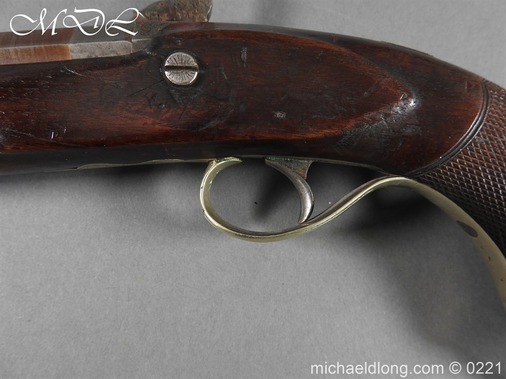 British Percussion Pistol c 1864 by R Garden - Scinde Horse - Image 19