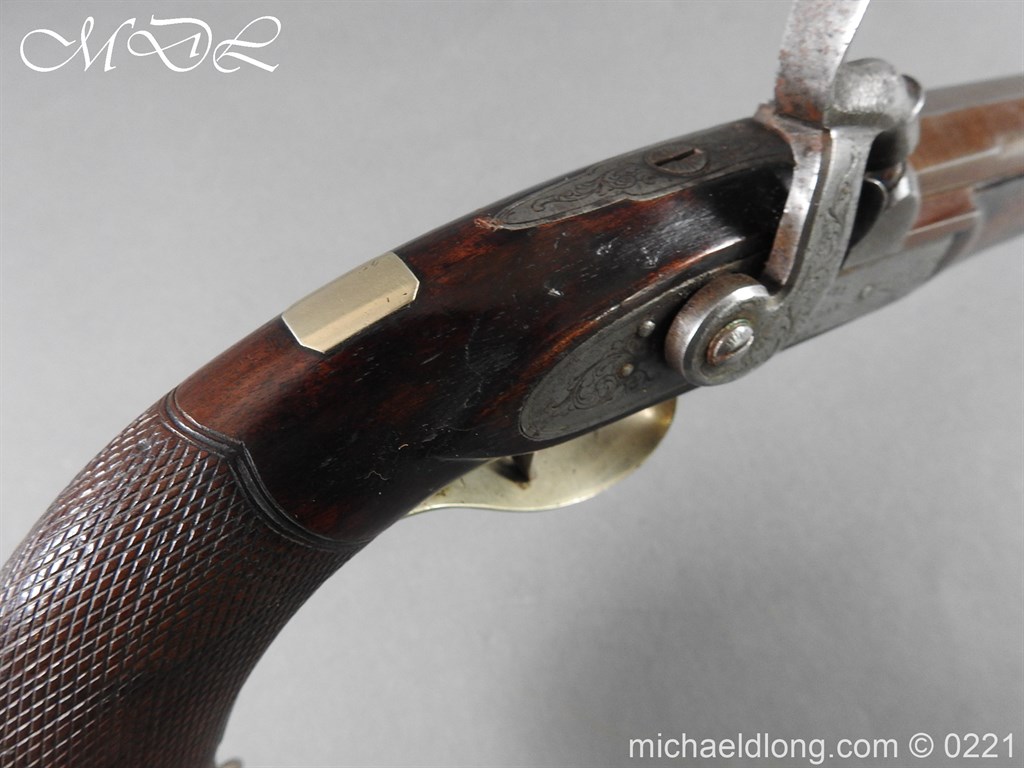 British Percussion Pistol c 1864 by R Garden - Scinde Horse - Image 24