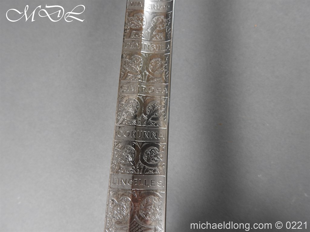 Grenadier Guards 1821 Victorian Officer's Sword By Wilkinson - Image 19