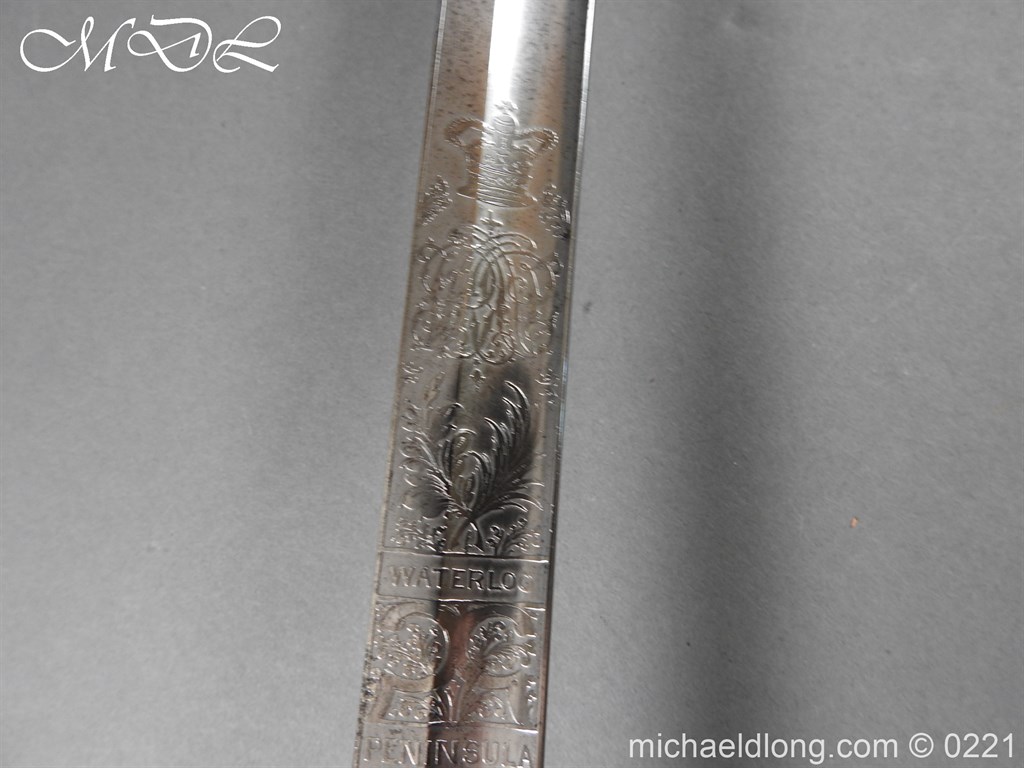 Grenadier Guards 1821 Victorian Officer's Sword By Wilkinson - Image 20