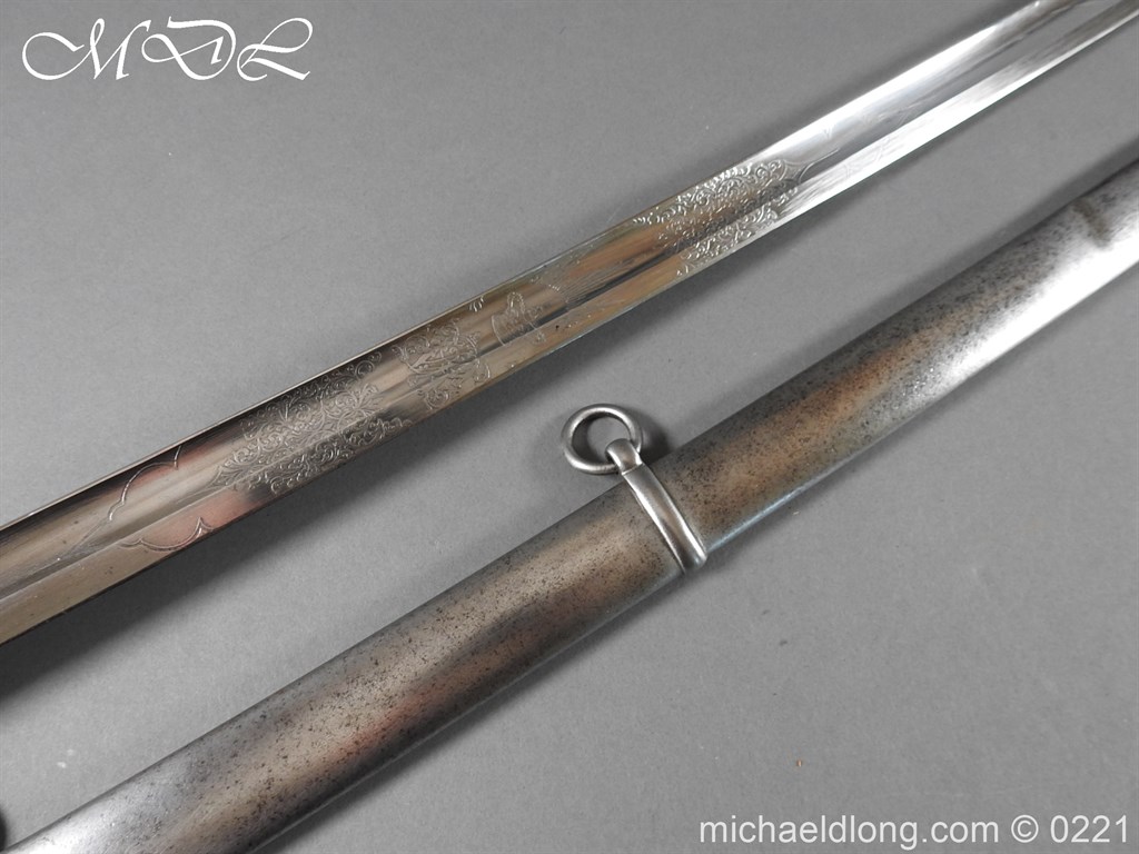 British Victorian Officer's 1821 Sword by Harman & Co Calcutta - Image 3