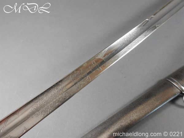 British Victorian Officer's 1821 Sword by Harman & Co Calcutta - Image 16
