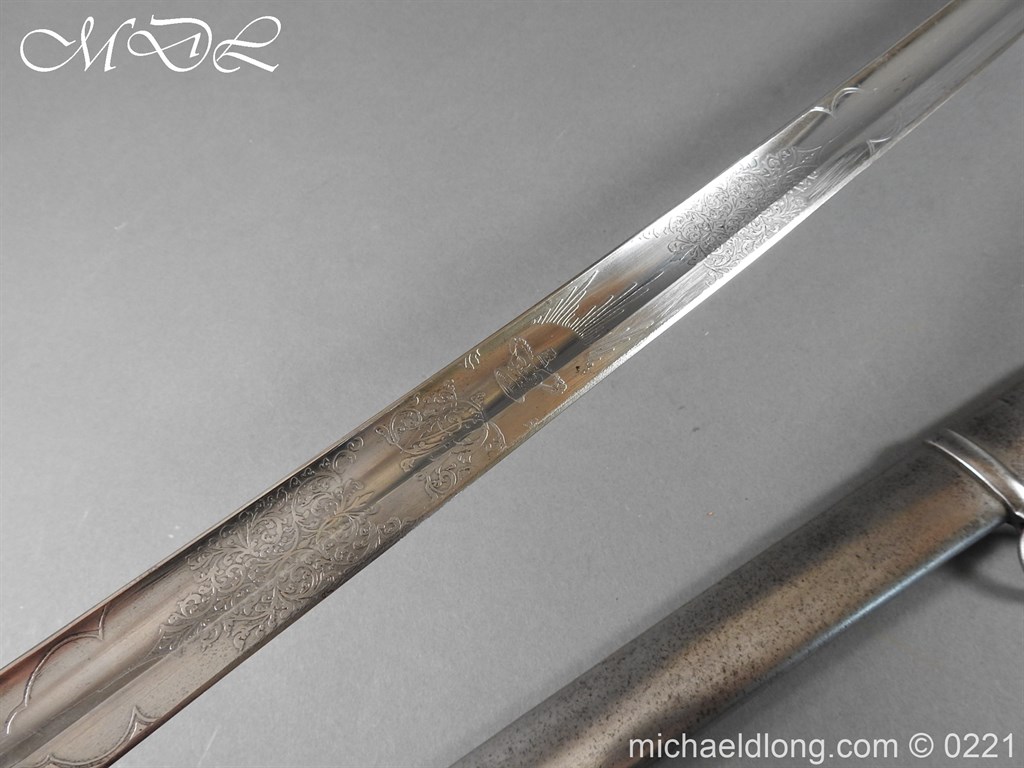 British Victorian Officer's 1821 Sword by Harman & Co Calcutta - Image 16