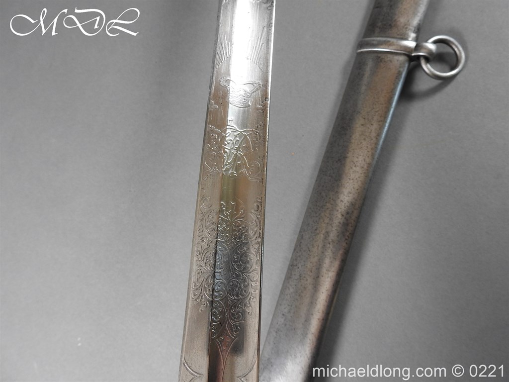 British Victorian Officer's 1821 Sword by Harman & Co Calcutta - Image 19