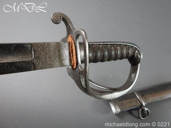 British Victorian Officer's 1821 Sword by Harman & Co Calcutta - Image 27
