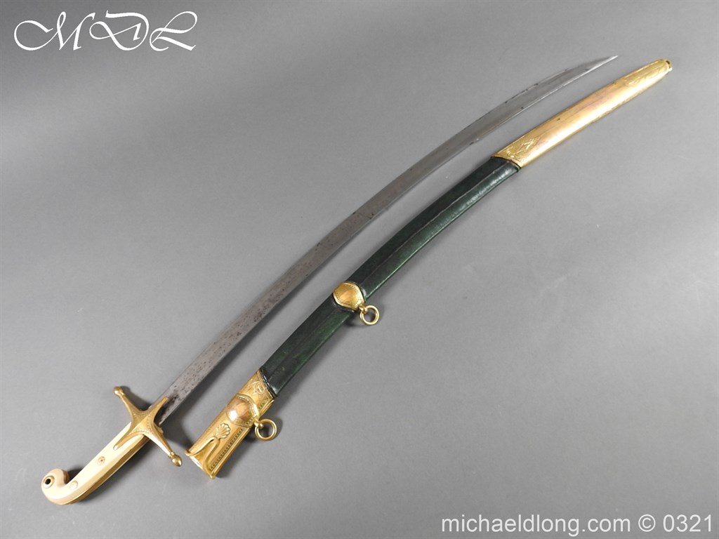Georgian 5th Dragoon Guards Officer's Mameluke - Image 6