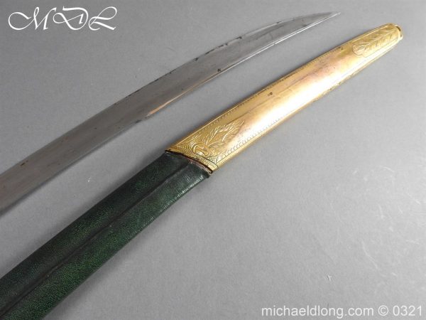 Georgian 5th Dragoon Guards Officer's Mameluke - Image 9